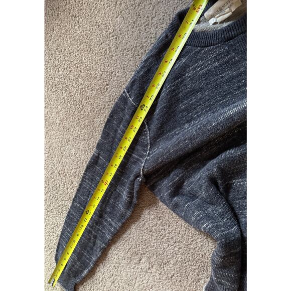 Denim & Supply Ralph Lauren Mens Sweater Pullover Gray Cotton Minimalist XL - Picture 3 of 5